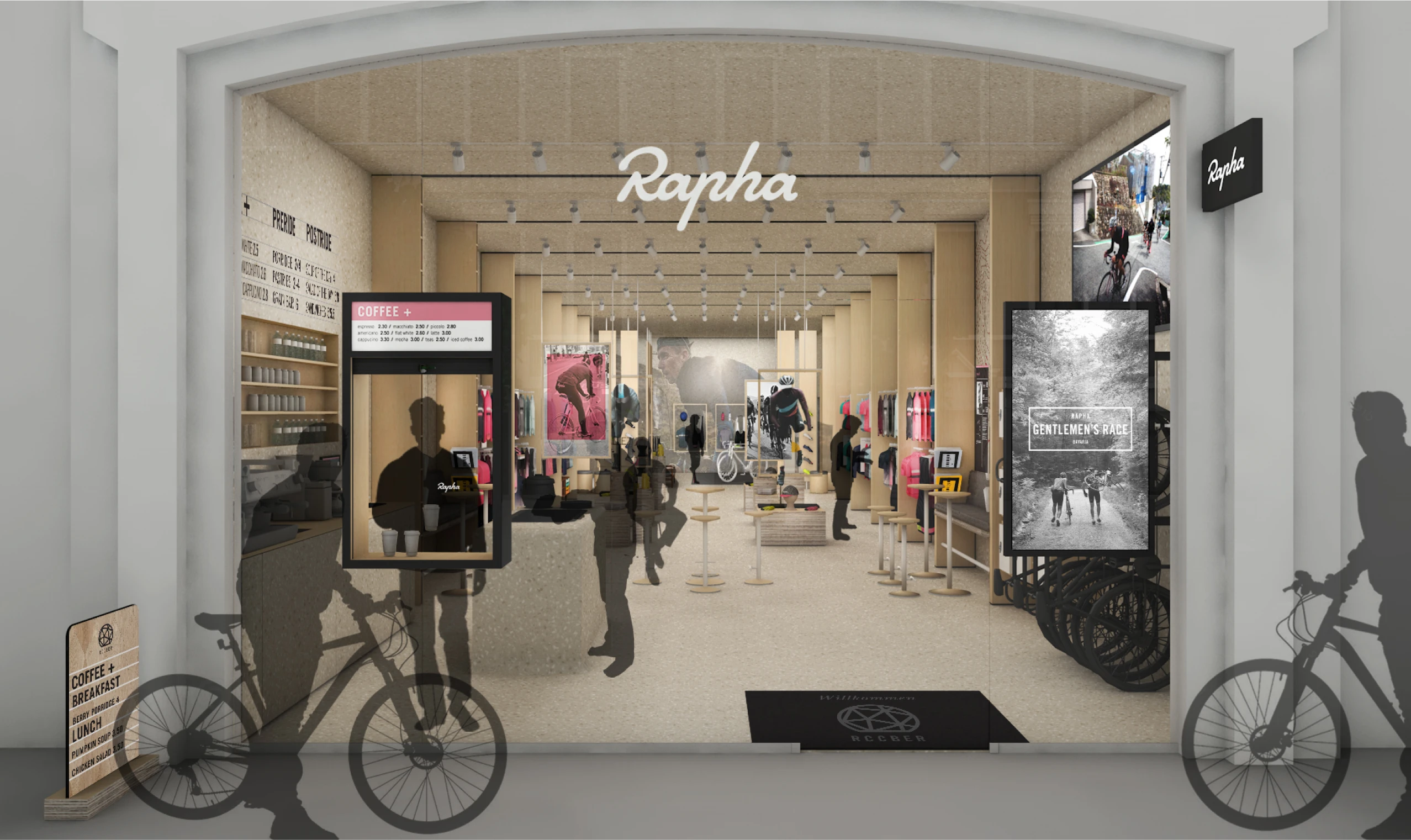 Rapha Store Front